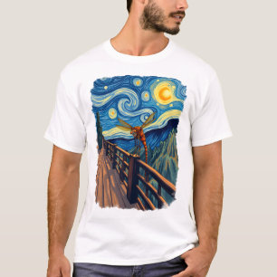 Liefhebbers van libellen Artistieke libel T-shirt