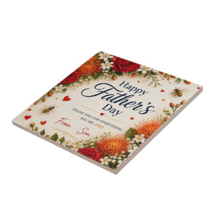 LIEFHEDSCADEAU VOOR VADERDAG  TEGELTJE
