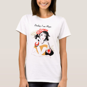 Liefje ik ben Magische Attitude Quote T-shirt