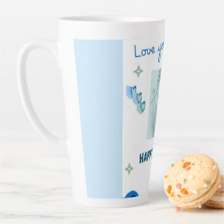 Liefje Papa Gelukkige Vaderdag Latte Mok