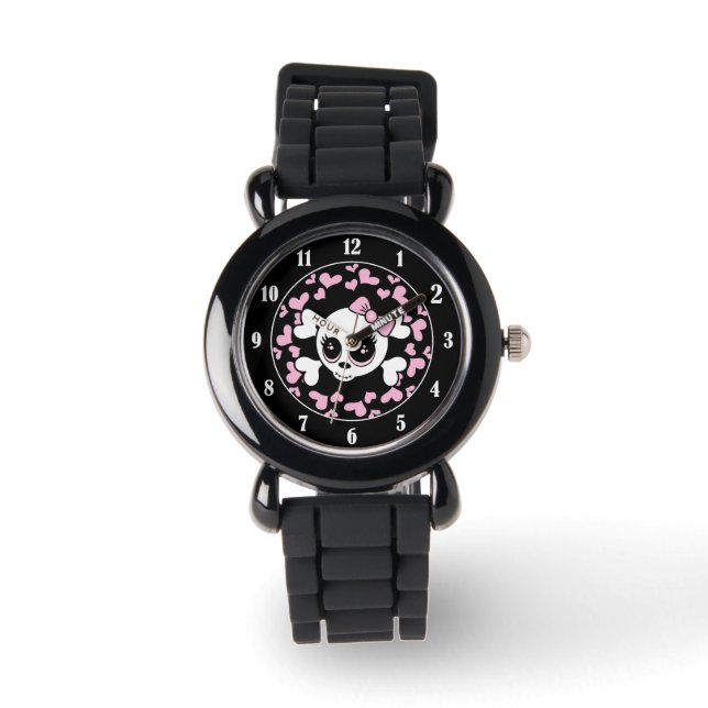 Liefje Skull Horloge (Voorkant)