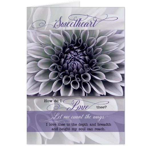 Liefje Soft Lavender Flower Romantic Birthday (Voorkant)