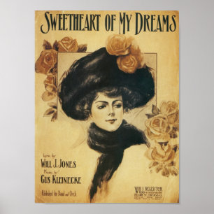 Liefje van het Songbook-Hoesje van Mijn dromen Poster