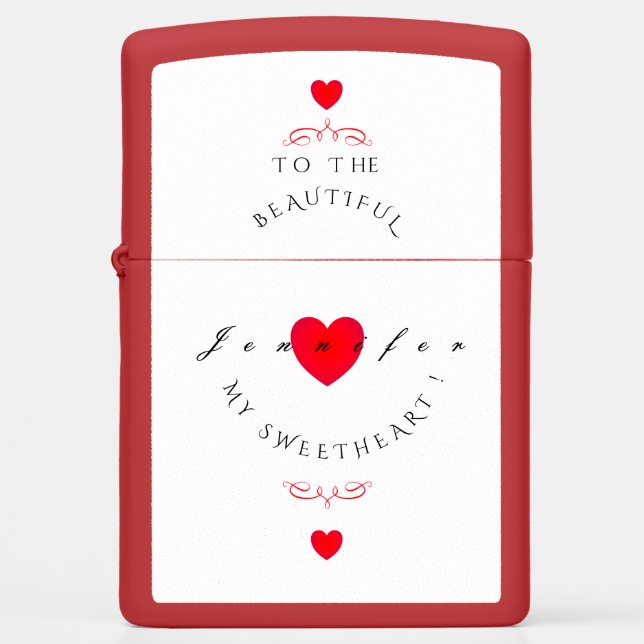 Liefje Zippo Lighter (Voorkant)