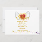 Liefje zweet zestien Gift-Customize Kaart (Achterkant)