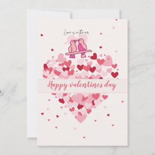 Liefjes Liefdesduiven Hart Kaart – Gelukkig Valent