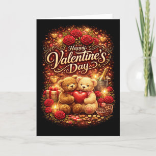 Liefjes voor altijd feestdagen kaart