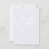 Lieflijk modern schrift | Dank u kaart (Achterkant)