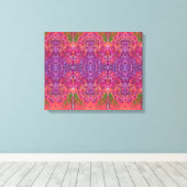Lieflijke Abstract Canvas Afdruk (Insitu (Houten vloer))