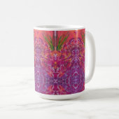 Lieflijke Abstract Koffiemok (Voorkant rechts)