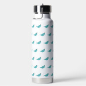 Lieflijke Fantasievolle Vogel Natuur Kunst Waterfles (Rechts)