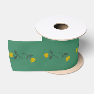 Lieflijke gele bloemen lint