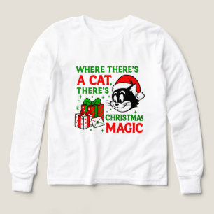 Lieflijke Kerstkat Kinderen Vakantie Voor kattenli