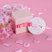 Lieflijke Wilde Bloem Ruby Rose Bruidsdiner Bedankjes Labels