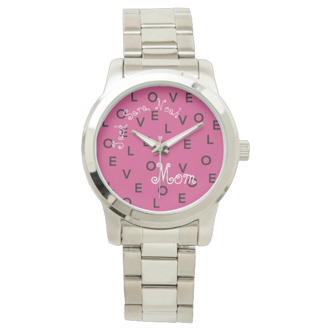 ❤️ LIEFPINKHOORZITTEN HORLOGE (Voorkant)