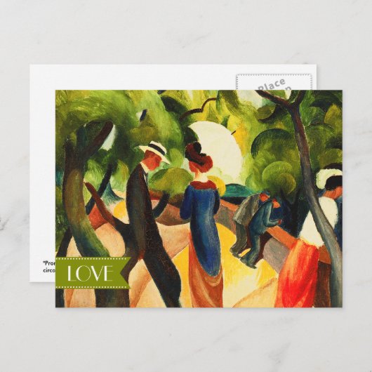 Liefs. Fine Art Valentijnsdag Feestdagenkaart (Voorkant / Achterkant)