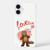 Liefs Liefs Red Panda Case-Mate iPhone Case (Achterkant)