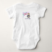 Liefs mama Bloem & Grafisch Romper (Achterkant)