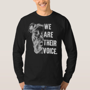 Liefs Pitbull Wij zijn hun stem voor Pitbull liefh T-shirt