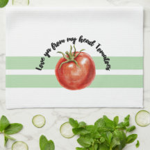 Liefs van mijn hoofd Tomaten Grappige Keukenhanddo