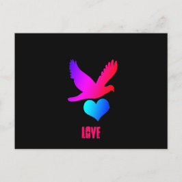 Liefs vogel 2, briefkaart