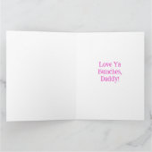 Liefs Ya Bunches, papa Valentijns Kaart (Binnen)