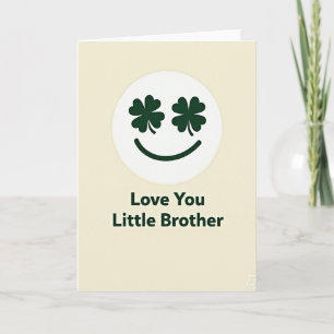 Liefste Broer Clover Eyes Kaart