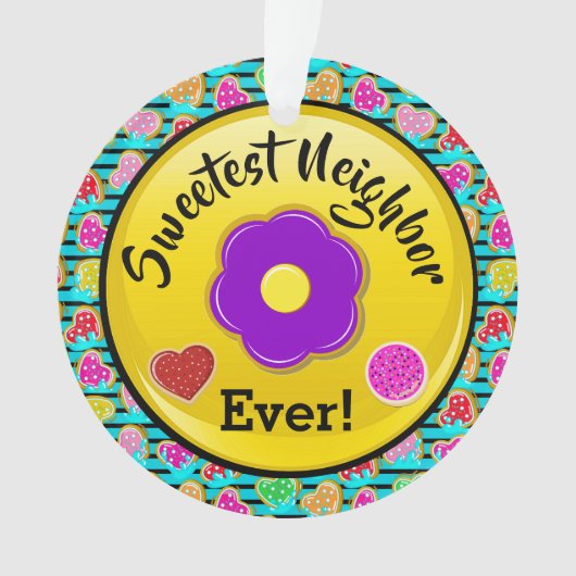 Liefste buurman. vriend ornament (voorkant)