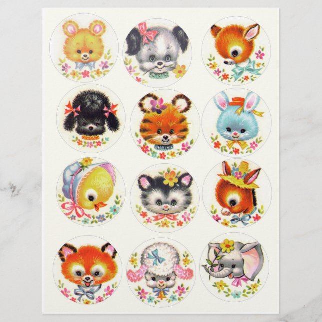 Liefste dieren uit het midden van de eeuw in Circl (Voorkant)