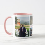 Liefste Initialen EDITABLE KLOR Foto Mok (Links)