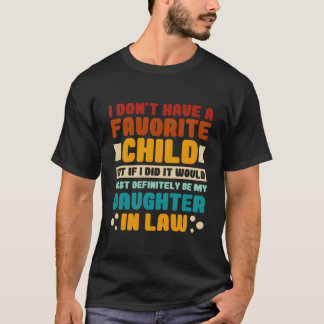 Liefste kind schoondochter familie t-shirt