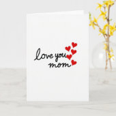 Liefste Mama Beste Script Kaart (Gele Bloem)