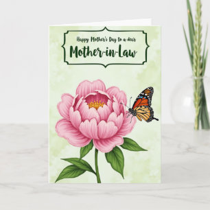 Liefste Moeder Bloem Insect Kaart
