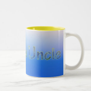 Liefste Oom Tweekleurige Koffiemok