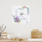 Liefste Poster Delicate Dove Commitment (Keuken)