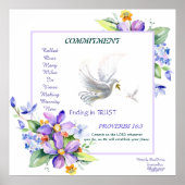 Liefste Poster Delicate Dove Commitment (Voorkant)