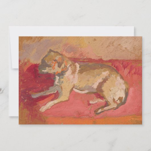 liegende hond | Zygmunt Waliszewski (Voorkant)