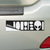 LiEn BARCODE! Bumpersticker (Op auto)