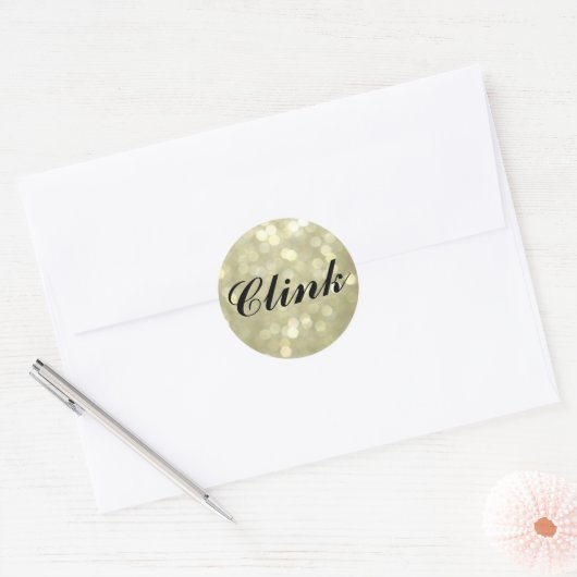Lien sur Sticker Bubbles Champagne (Enveloppe)