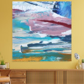 Lienzo Amanecer Rosado II Monticelli Art Canvas Afdruk (Insitu (Woonkamer))