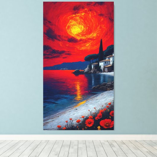 lienzo canvas afdruk (Insitu (Houten vloer))