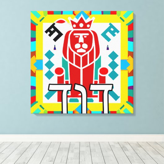 Lienzo David Canvas Afdruk (Insitu (Houten vloer))