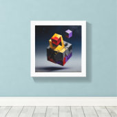 lienzo decorativo canvas afdruk (Insitu (Houten vloer))