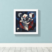 lienzo decorativo canvas afdruk (Insitu (Houten vloer))