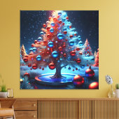 Lienzo Decorativo navidad 1 - 002 Canvas Afdruk (Insitu (Woonkamer))