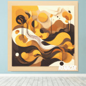 Lienzo Solar Renacer y Naturaleza Canvas Afdruk (Insitu (Houten vloer))