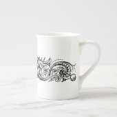 Liés Monstres Bone China Mug (Droite)