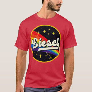 Liesel regenboog in ruimte stijl t-shirt