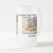 Lietuva-America Beer Mug (Devant droit)