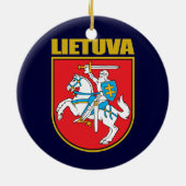 Lietuva (Litouwen) COA Keramisch Ornament (Achterkant)